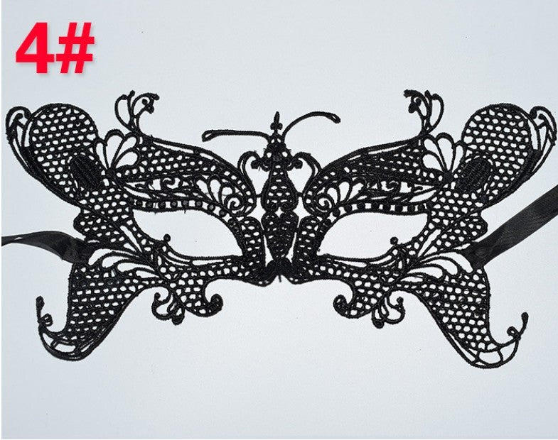 Prom Black Sexy Lace masks