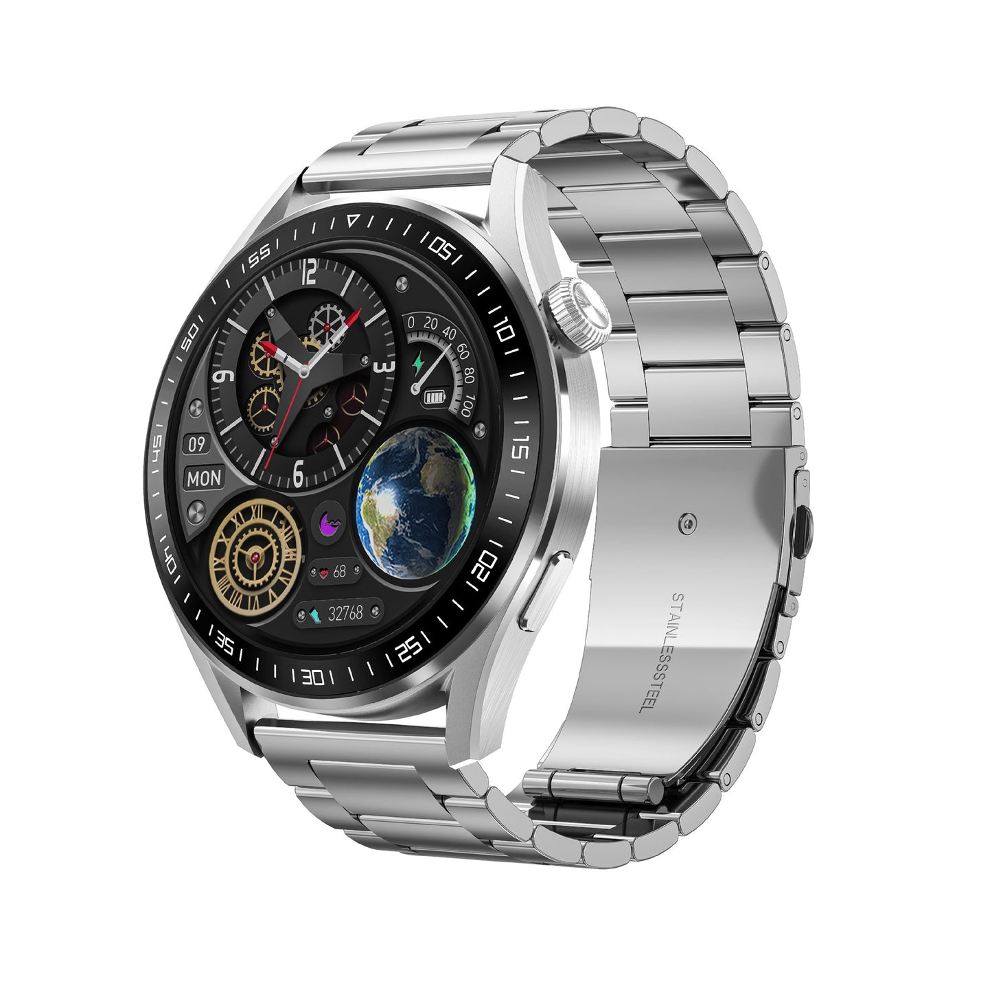 Sports Silicone Smart Watch Waterproof