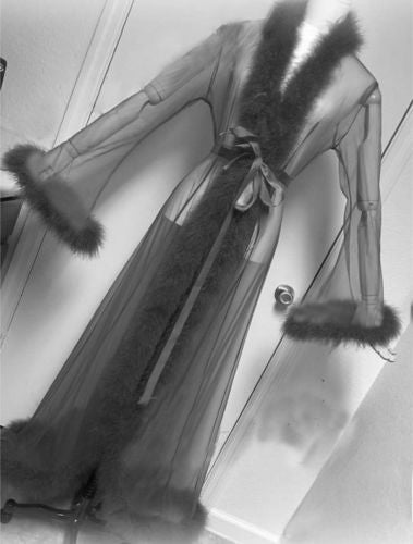 See-thru Long Robe Sexy Lingerie