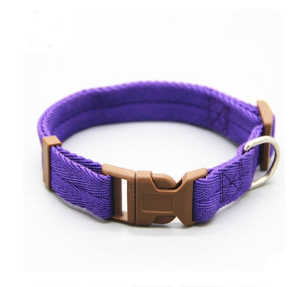 Dog collar big dog collar small dog anti-rabbit large dog medium-sized golden hair pet supplies