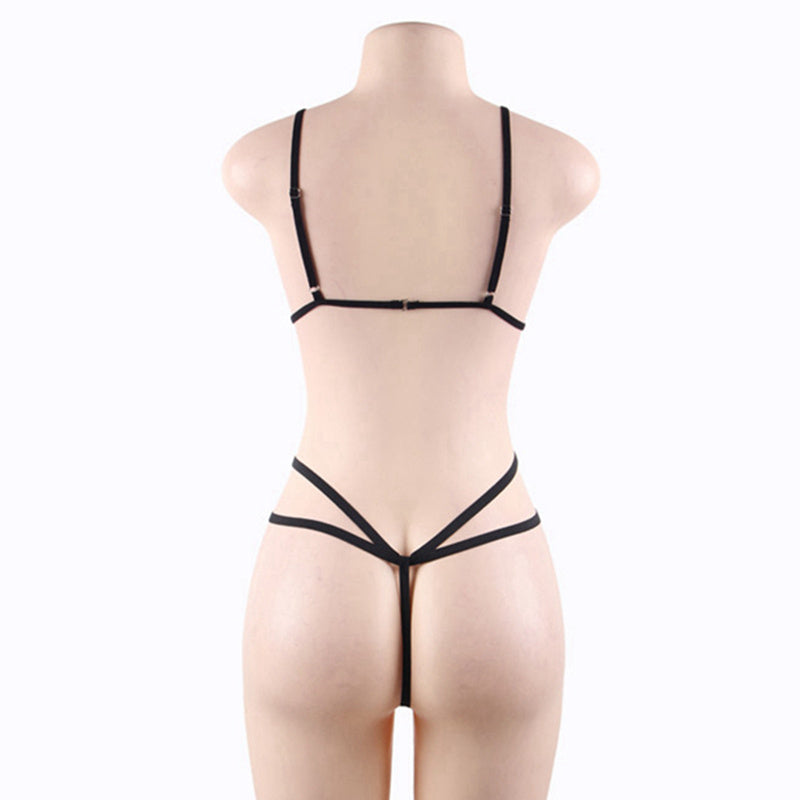 Large Size Erotic Lingerie Sexy One-piece Erotic Mature Ladies Pure Sexual