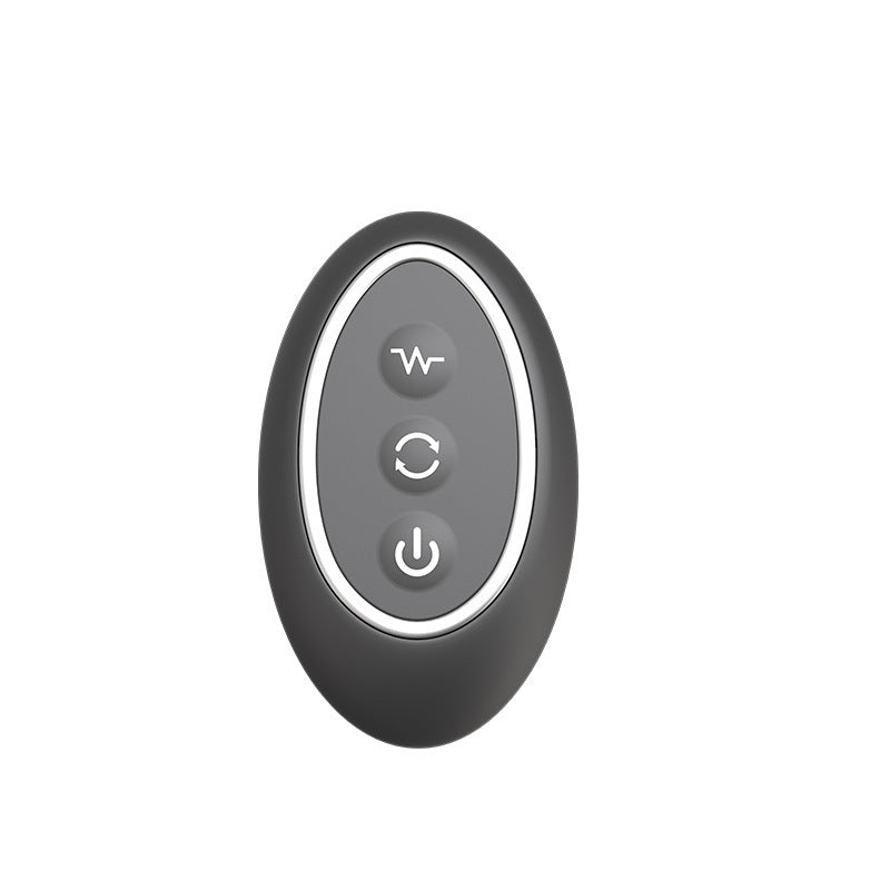 Wireless Remote Control Double Ring Rotating Back Court Prostate Massager Toy