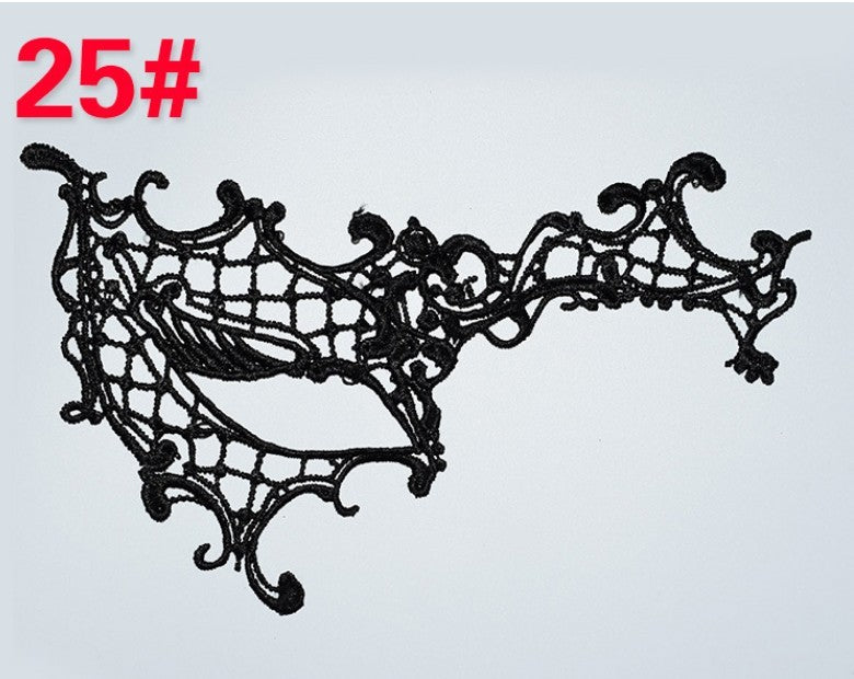 Prom Black Sexy Lace masks