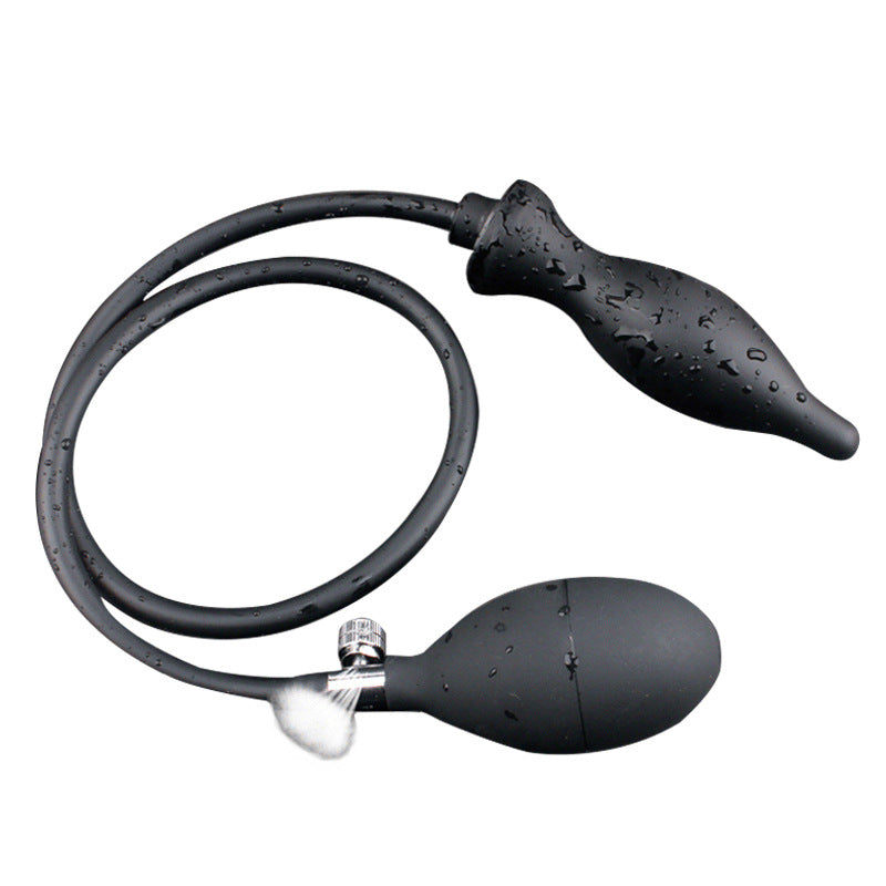 Inflatable Expansion Butt Plug Back Court Device