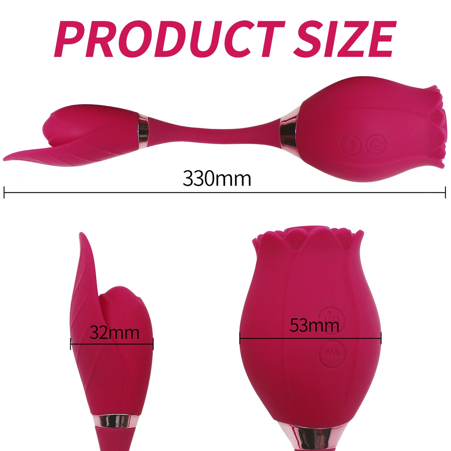 Women's Flower Silicone Massager