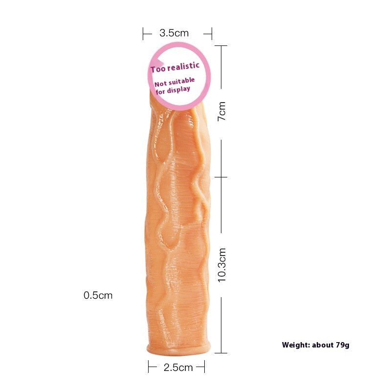 Female Silicone Hollow Cover Toy