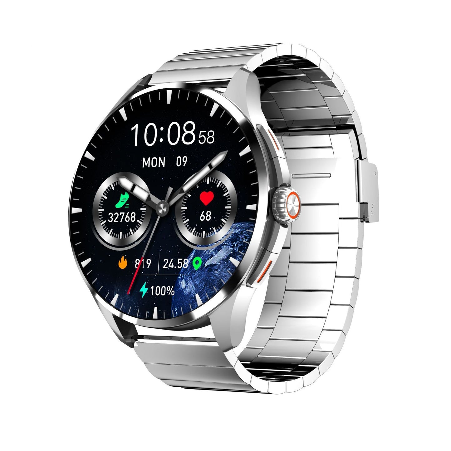 Sports Silicone Smart Watch Waterproof