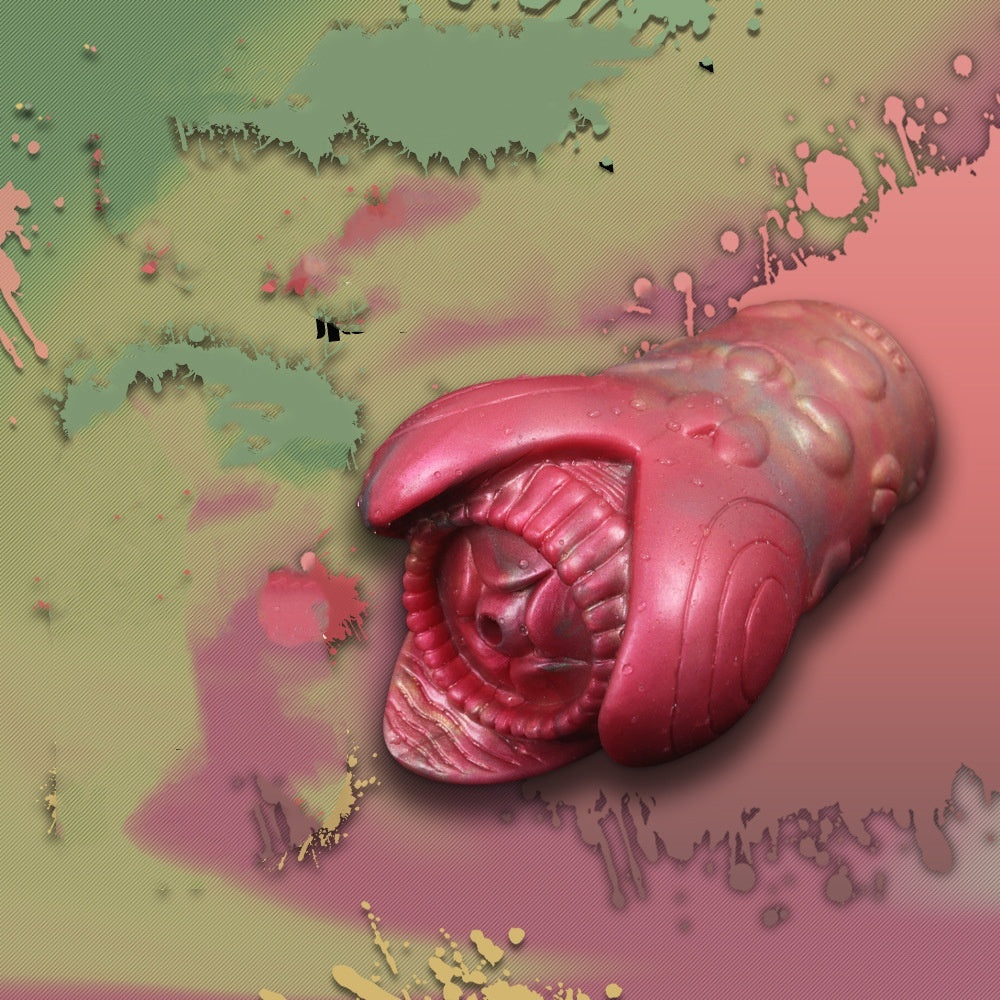 Imitation Animal Shaped Men's Masturbator Single Hole Realistic Vagina