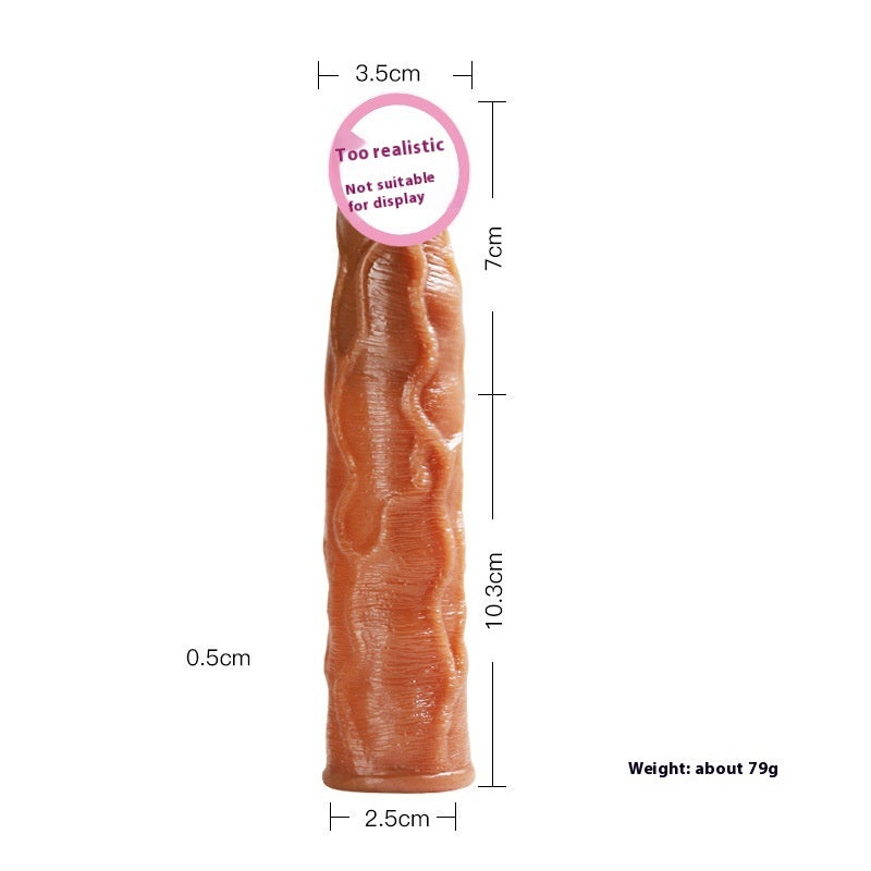 Female Silicone Hollow Cover Toy