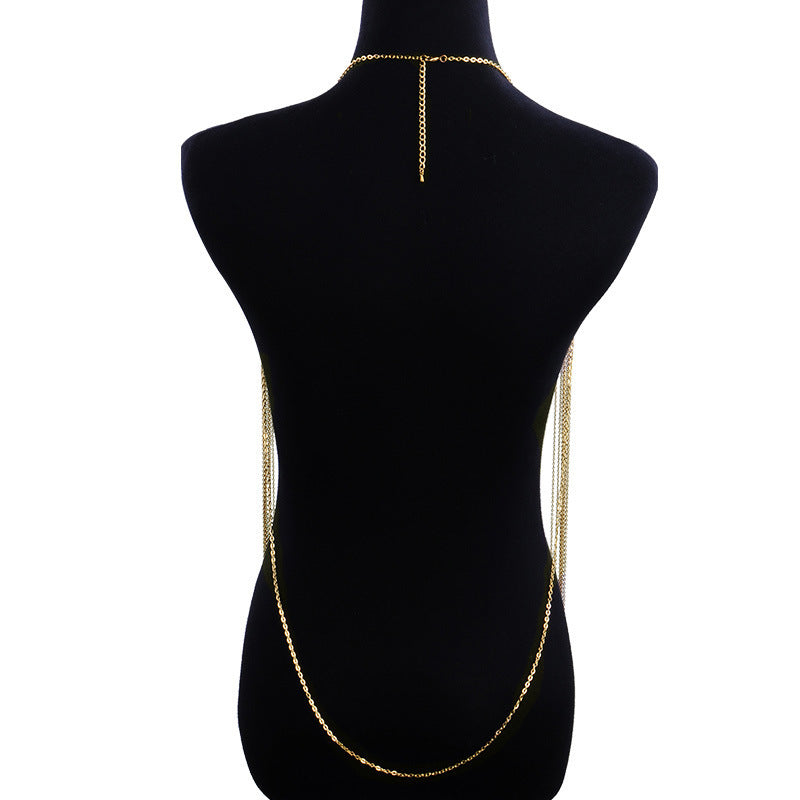 Fashion Exaggerated Body Chain Sexy