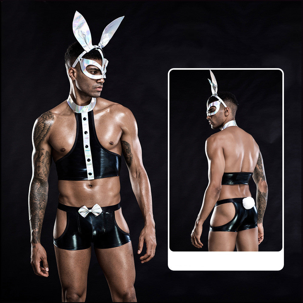 Men's Sexy Uniform Sexy Rabbit Cosplay Underwear