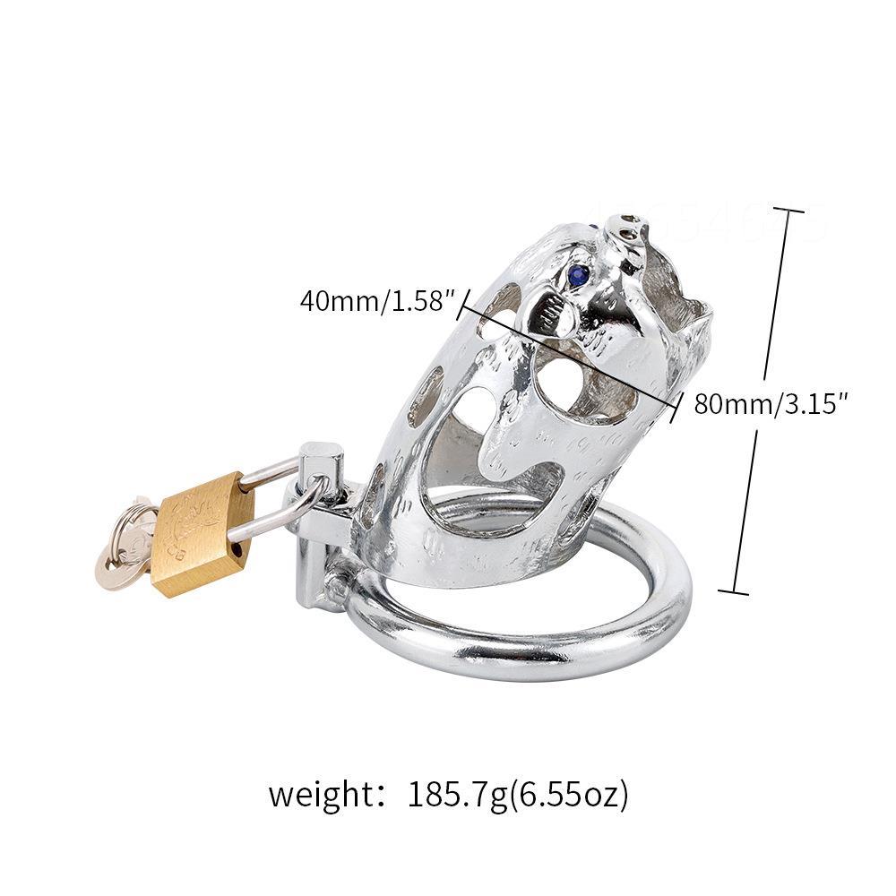 Metal Stainless Steel Male Chastity Device