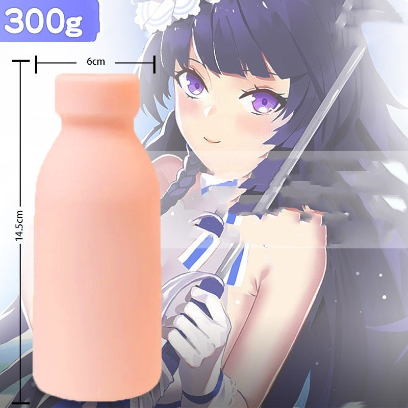 Men's Portable Bottle Silicone Toy