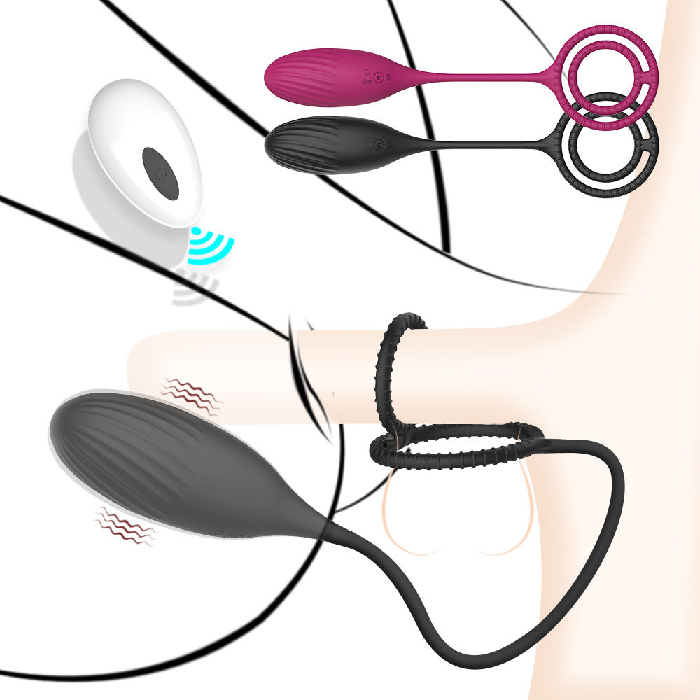 Charging Wireless Remote Control Tadpole Horseshoe Ring Couple's Product