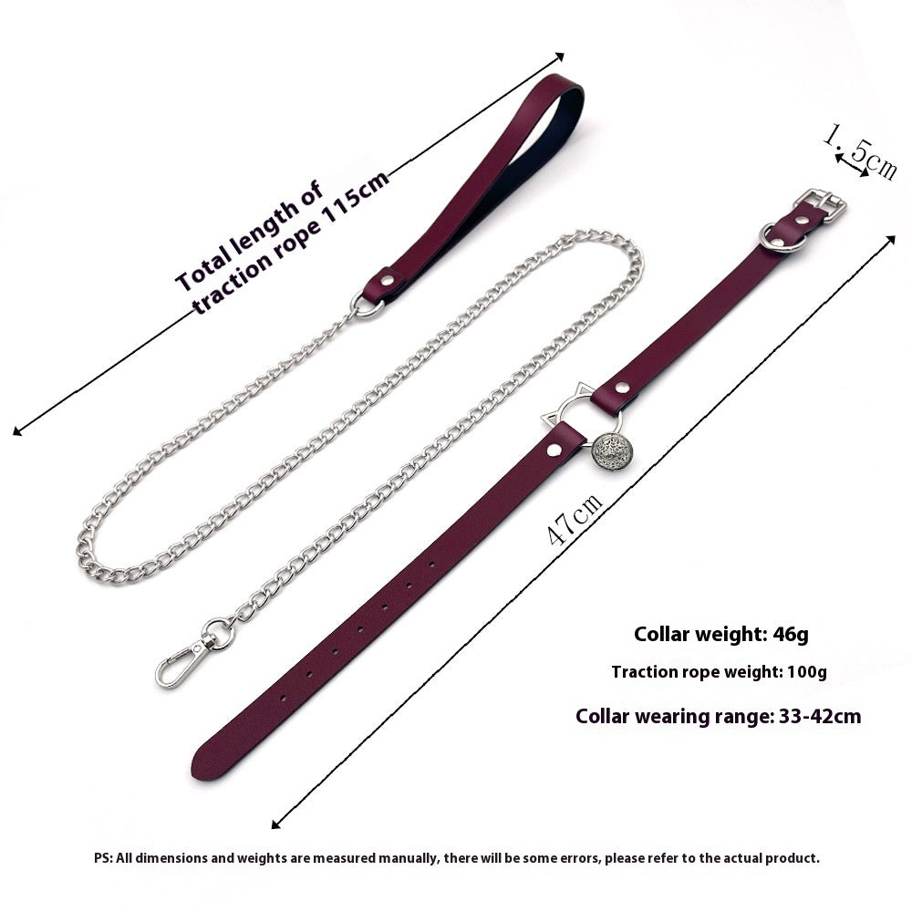 Traction Sexy Cat Collar 4-piece Set