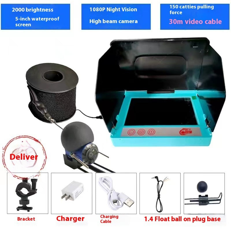 Fish Finder Visual HD Underwater Camera Fishing Display