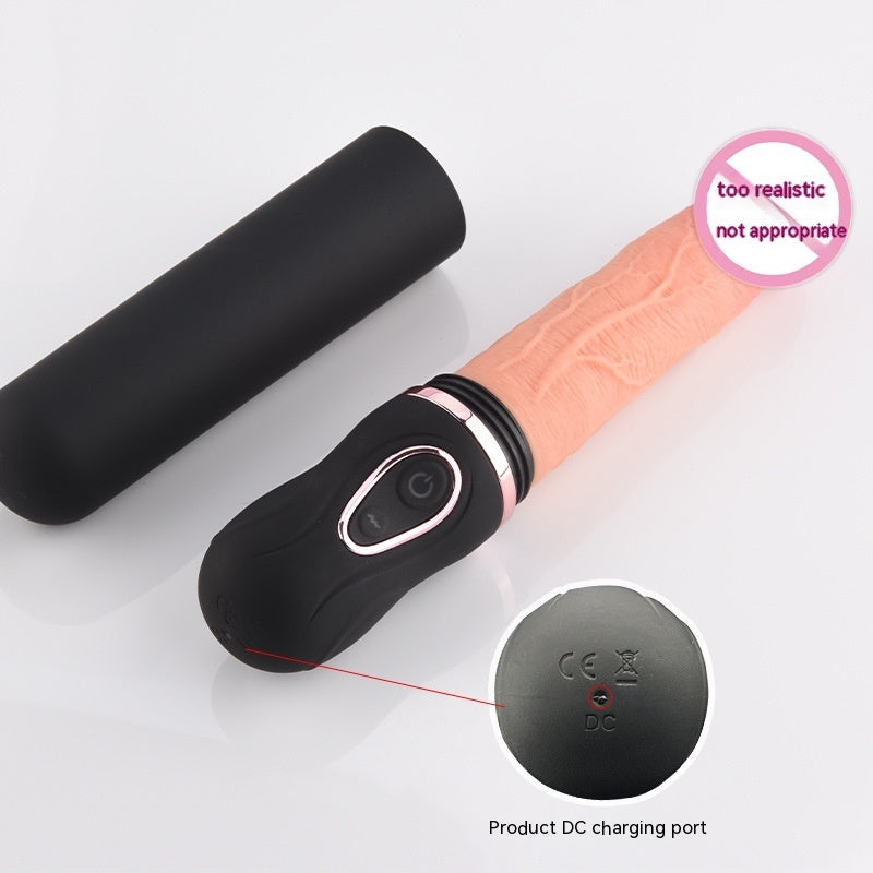 Electric Retractable Female Silicone Toy Travel-pack