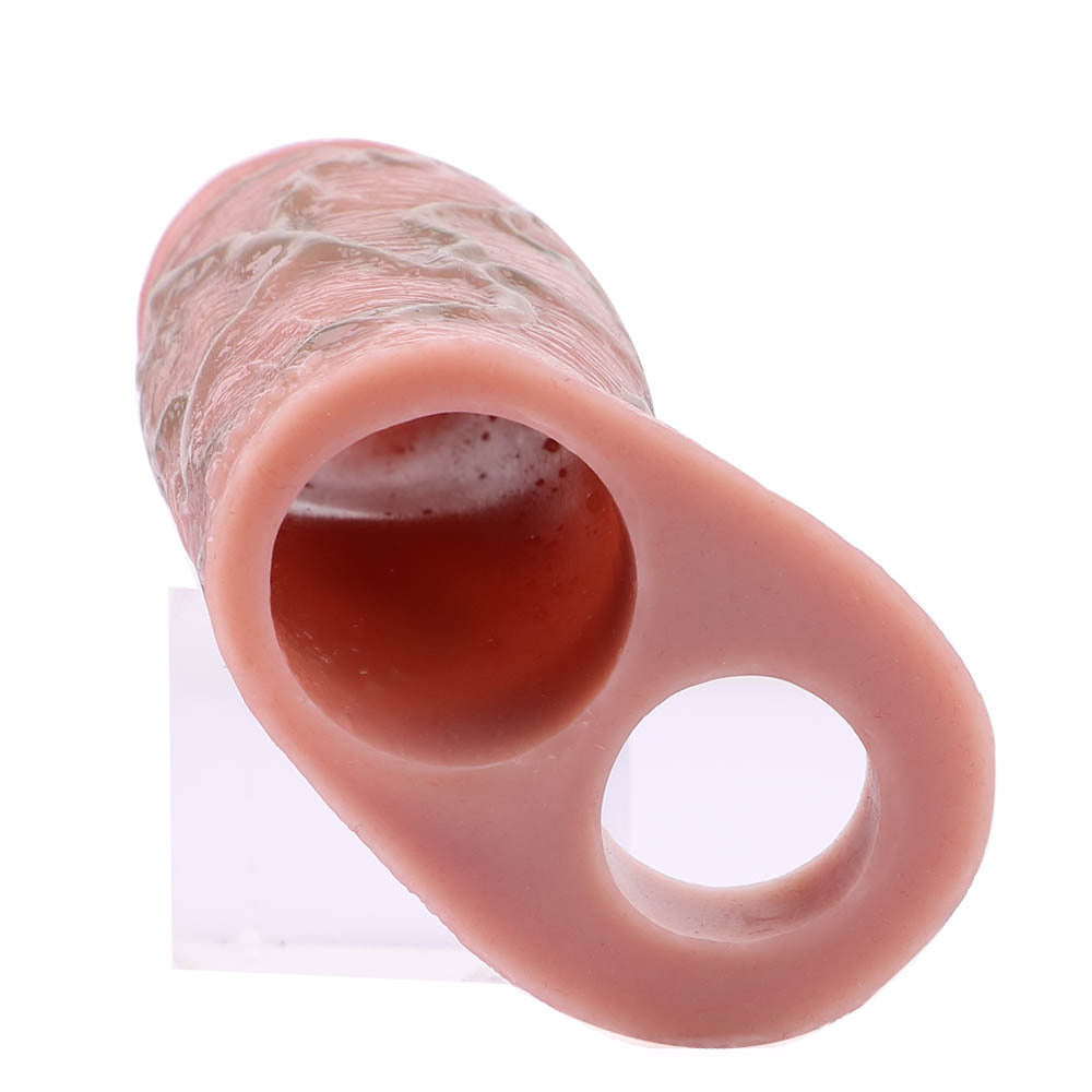Hollow Silicone Case Men's Penis Wear Bold Lantern Ring
