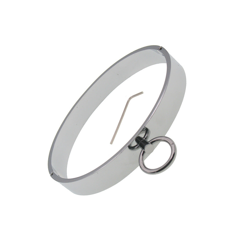 Metal Sexy Collar Men's Adjult Sex Tools