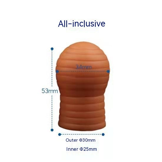 Ultra-thin Men's Turtle Head Blocking Ring Lasting Desensitization Happy Artifact