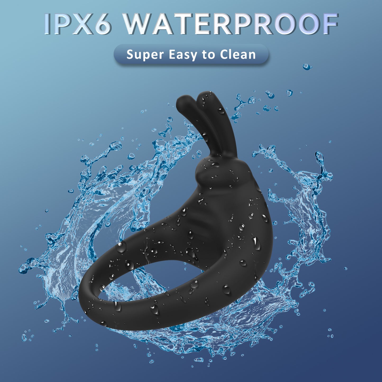 Men's Delay Vibration Ring Exciting Climax Sexy Tool