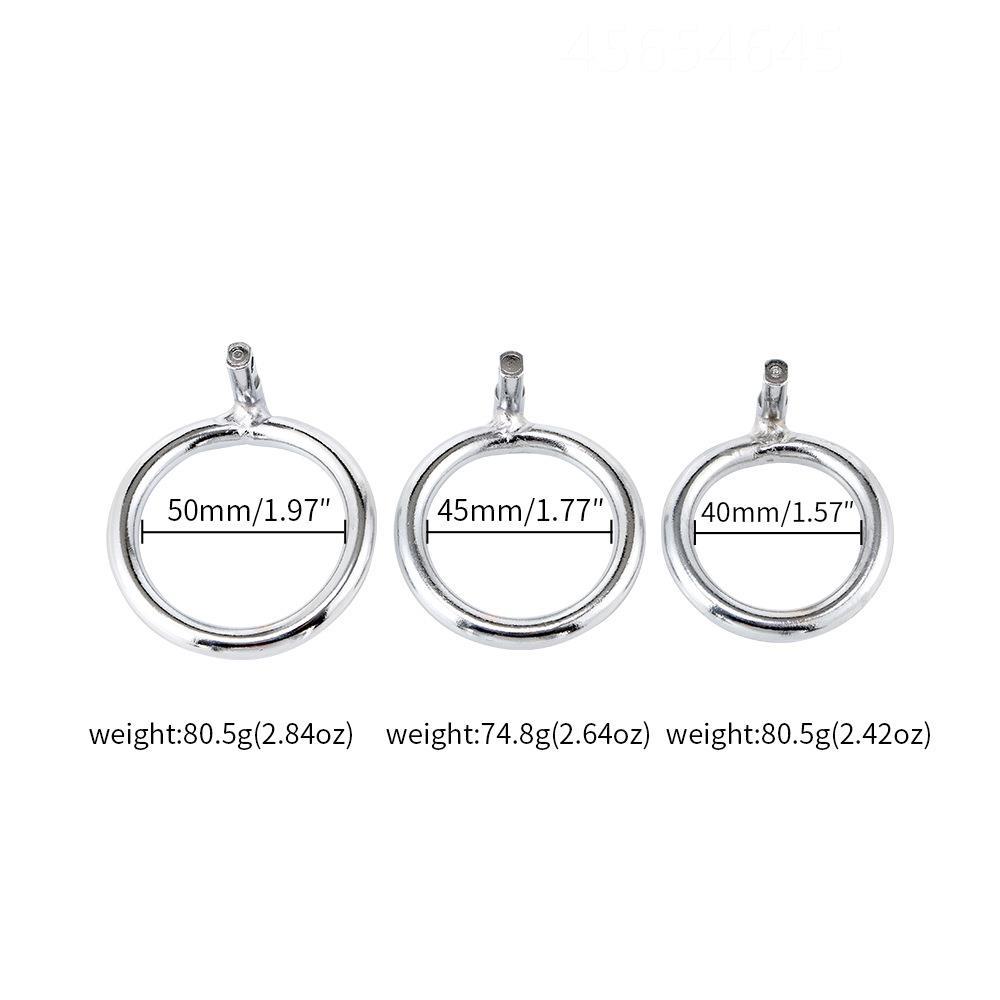 Metal Stainless Steel Male Chastity Device