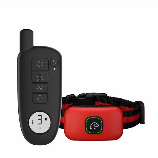 Dog Training Device LED Digital Display Training Supplies E-Commerce Factory Source Product Explosion Bark Remote Control