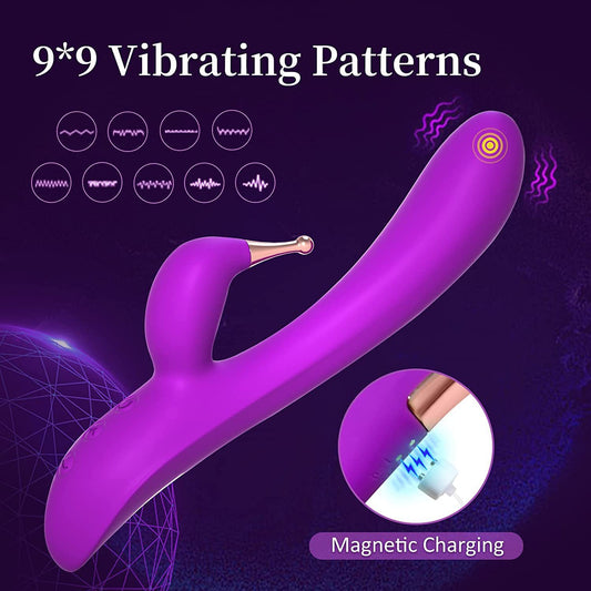 Women's Point Tide Vibrating Spear Massage Masturbation Device