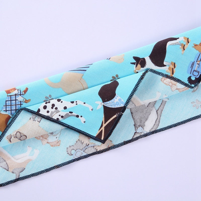 Dog scarf triangle scarf