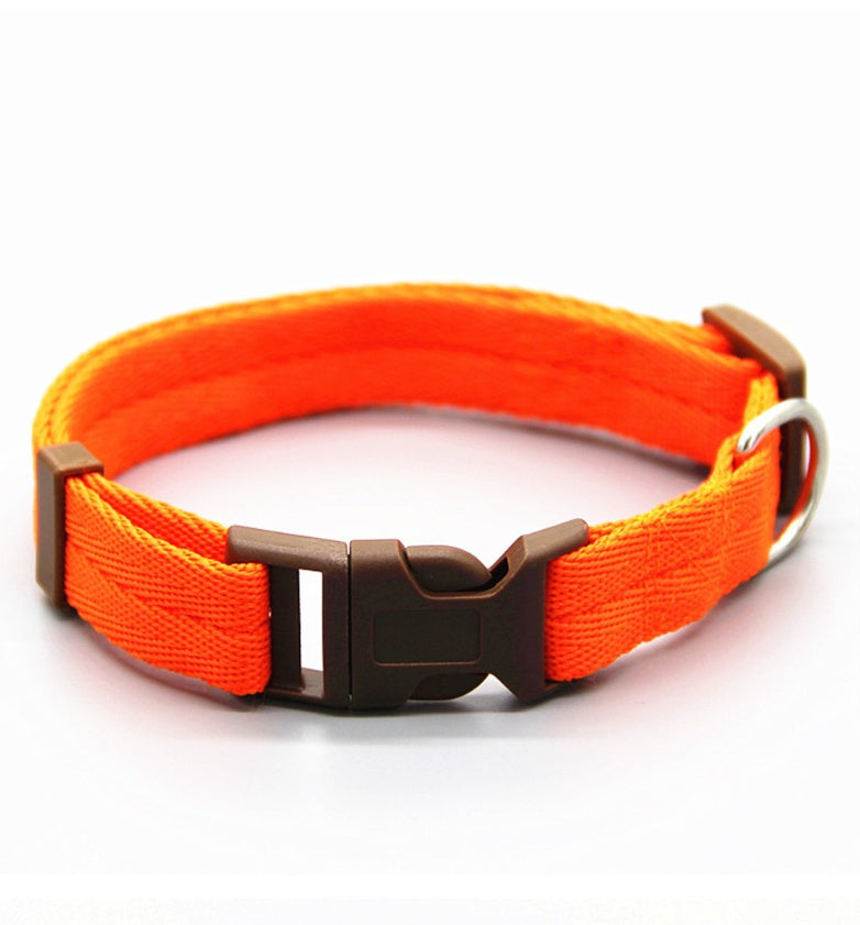Dog collar big dog collar small dog anti-rabbit large dog medium-sized golden hair pet supplies