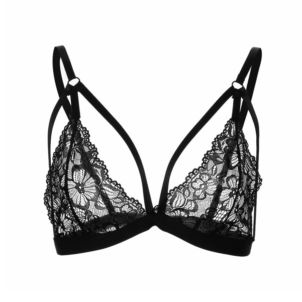 Lace sexy adjustable bra