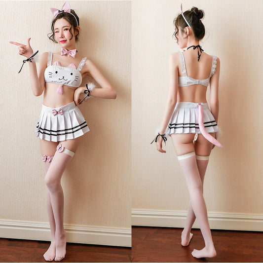 Cat Girl Sexy Underwear Bra Sexy Pajamas