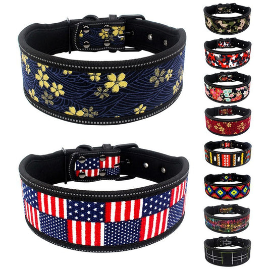 Diving material pet collar