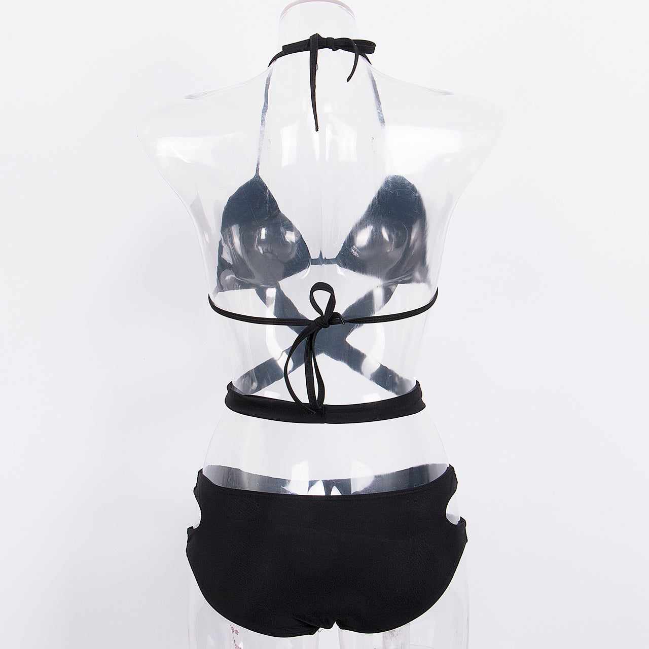 Sexy wisps split bikini swimsuit