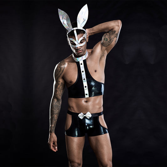 Men's Sexy Uniform Sexy Rabbit Cosplay Underwear