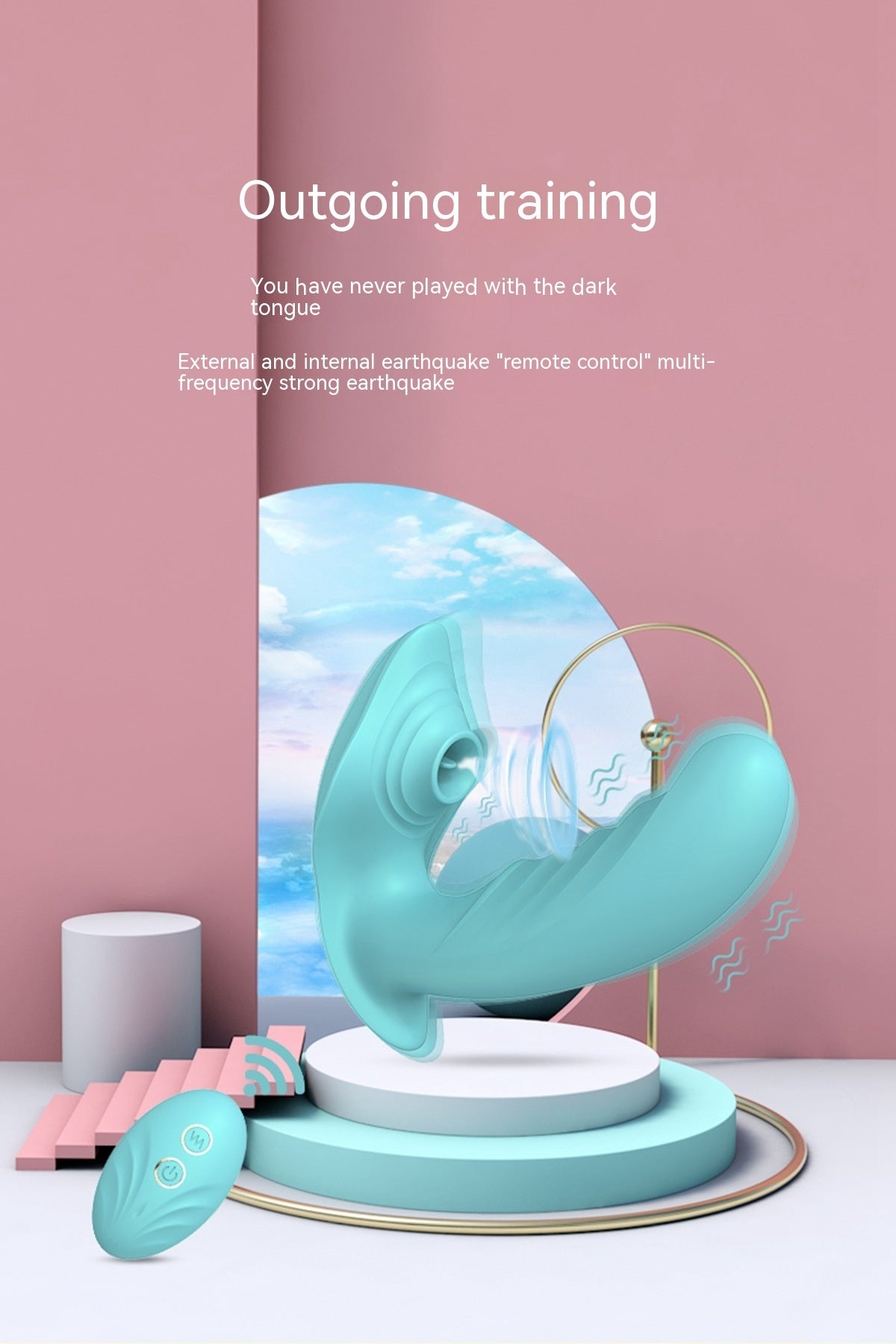 Female Sucking Vibration Wireless Remote Control Invisible Wear