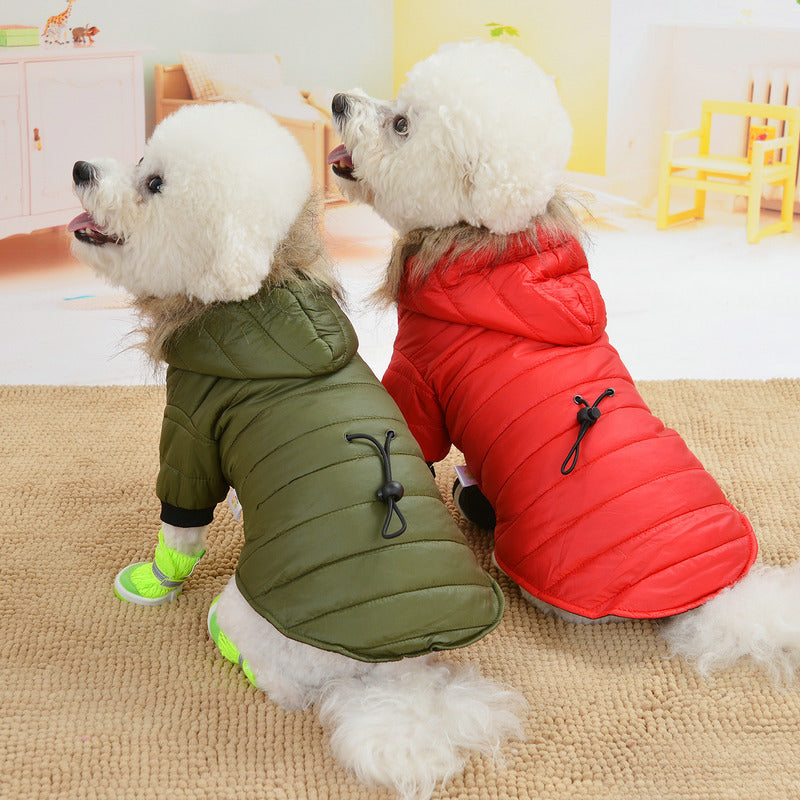 Pet  light and warm cotton clothing
