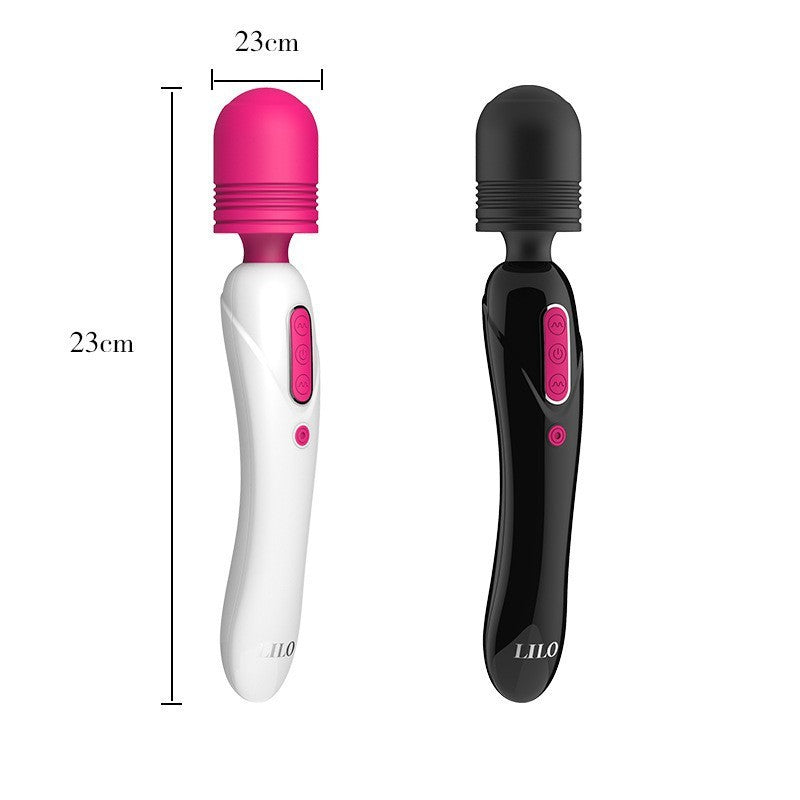 Rechargeable Double Shock Waterproof Mute Toy