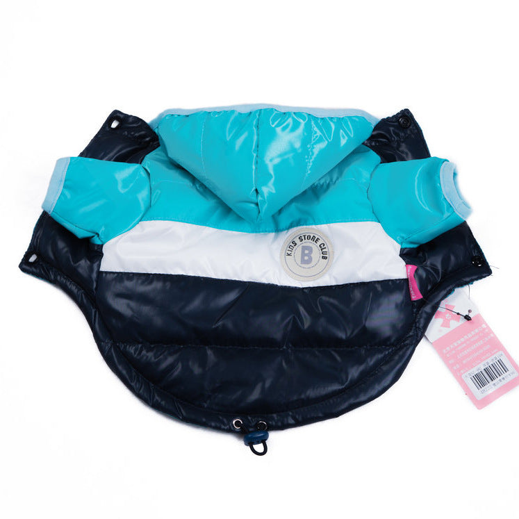 Two-Legged Cotton-Padded Clothes Multi-Color Optional Dog Warm Outdoor Clothes