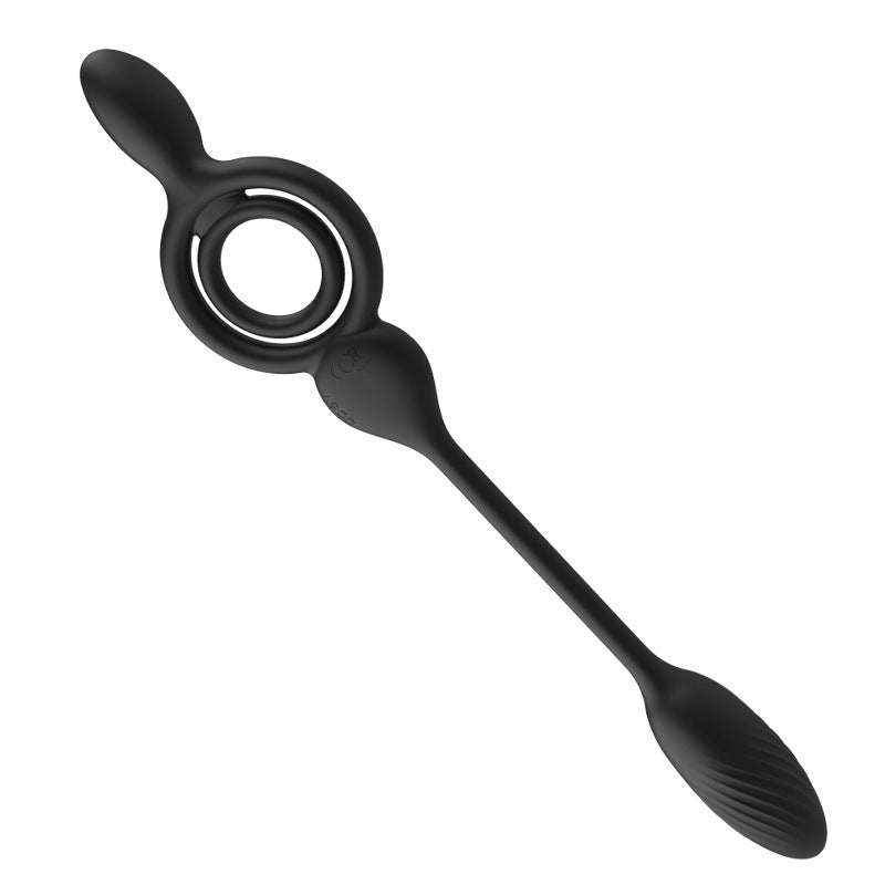 Husband And Wife Shared Double Shock Men's Butt Plug Stick Massager