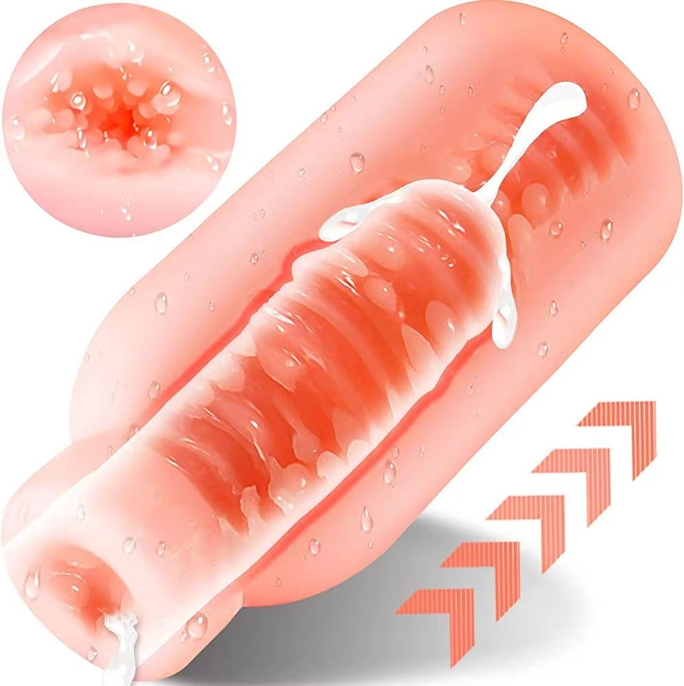 Men's Portable Bottle Silicone Toy