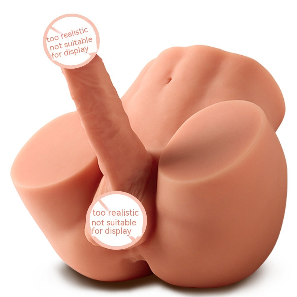 Men's Dual-use Airplane Bottle For Men And Women Reverse Mold Hip Silicone Doll