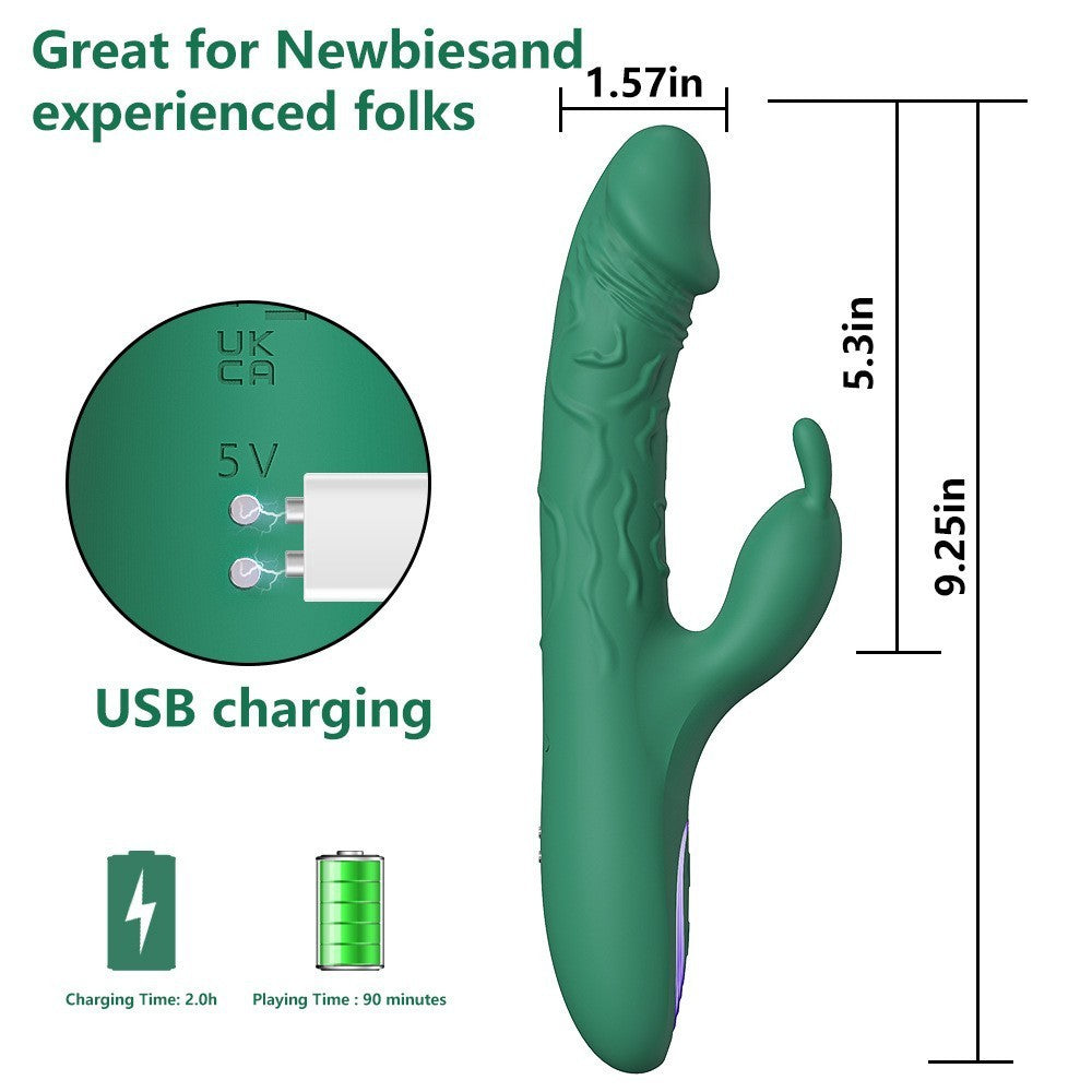 Women's Rabbit Ear Retractable Toy
