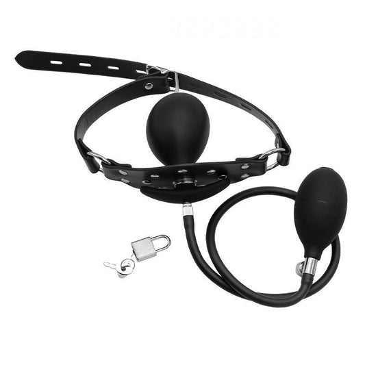 Liquid Silicone Toy With Inflatable Plug