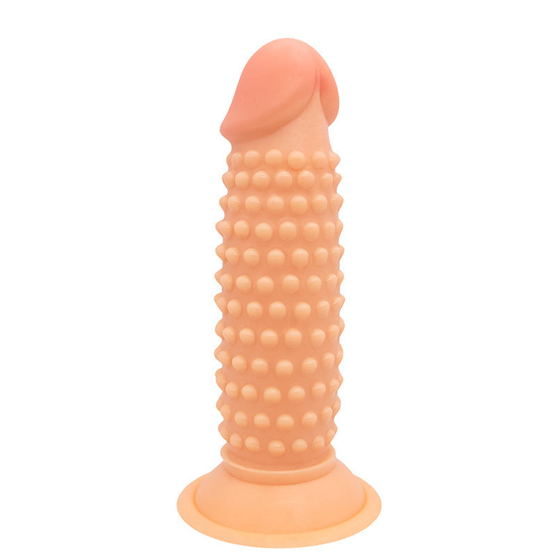 Outdoor Court Expansion Butt Plug Large Suction Cup Particle Special-shaped Simulation Toy