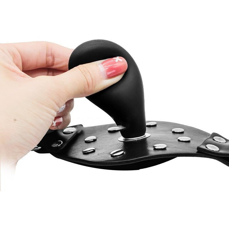 Liquid Silicone Toy With Inflatable Plug