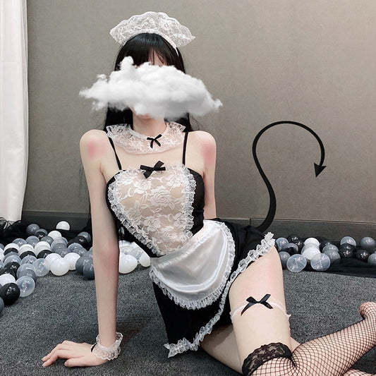 Sexy Lingerie Uniform Pure Maid Suit