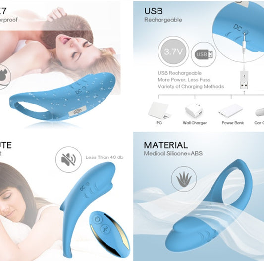 Silicone Ring Husband And Wife/GF&BF/LOVERS Toy