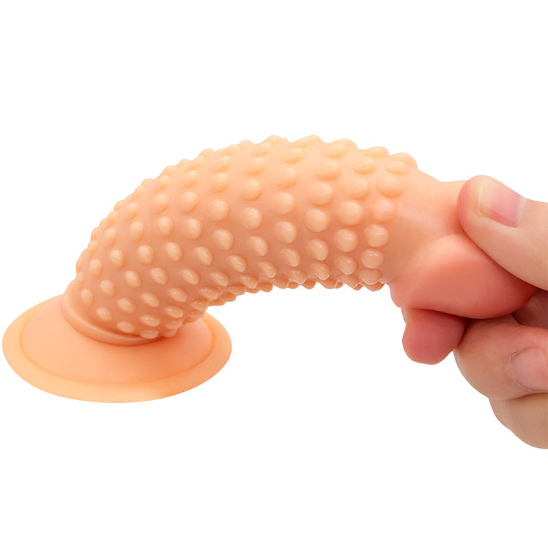 Outdoor Court Expansion Butt Plug Large Suction Cup Particle Special-shaped Simulation Toy