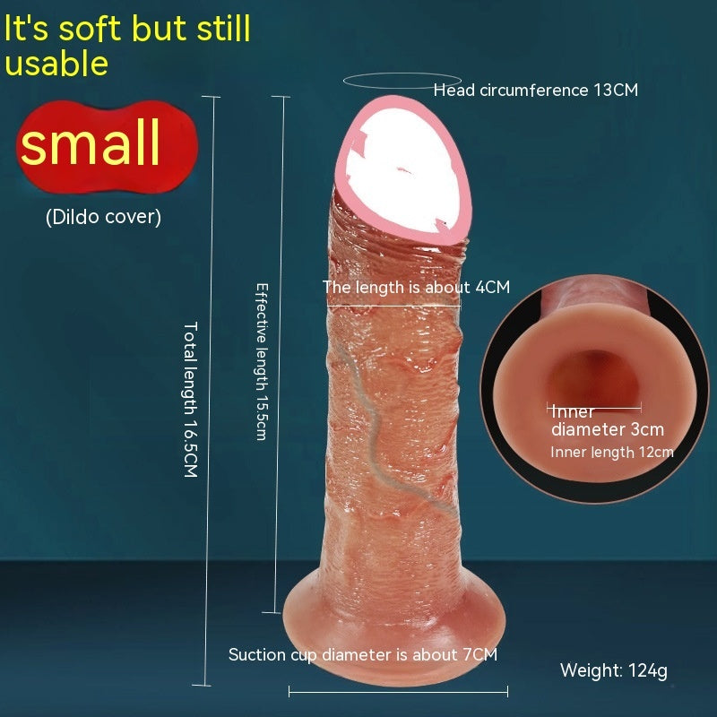 Wearable Pants Simulation Penis Penis Men's Masturbator Bold Lengthened Exotic Condom Sexy Sex Product